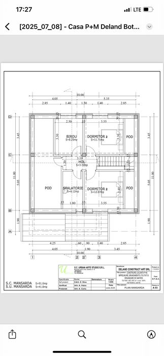 Casa de Vanzare P+M