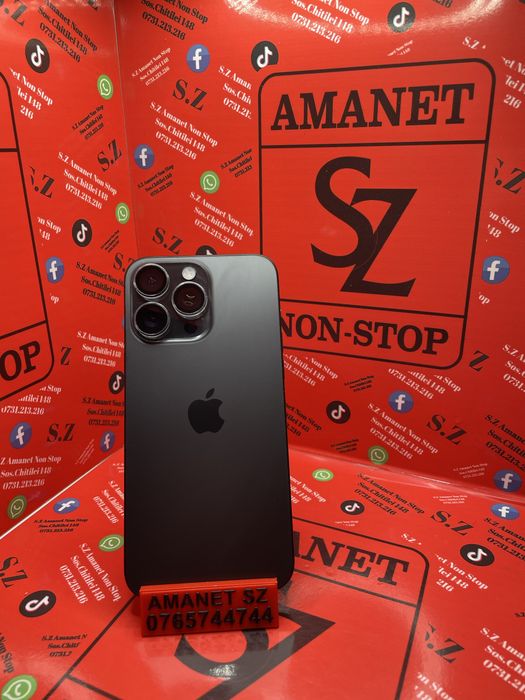 Iphone 15 Pro Max 89% Baterie Amanet SZ Non Stop