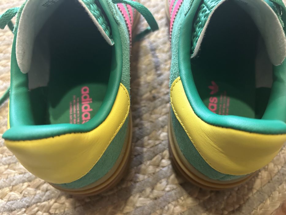 Adidas Gazelle Bold тюркоаз/розово/жълто 38 номер