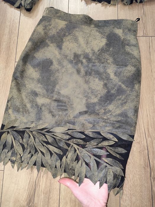 Кожен Костюм, пола, естествена кожа С