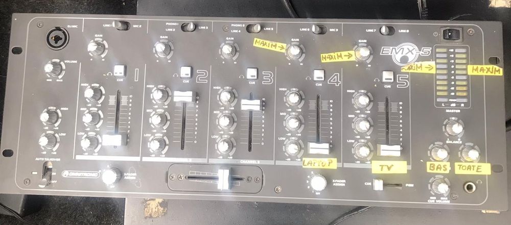 Statii muzica și mixer Blue Tech