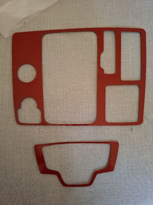 Лепенка тип карбон за конзола за ауди а6 ц7