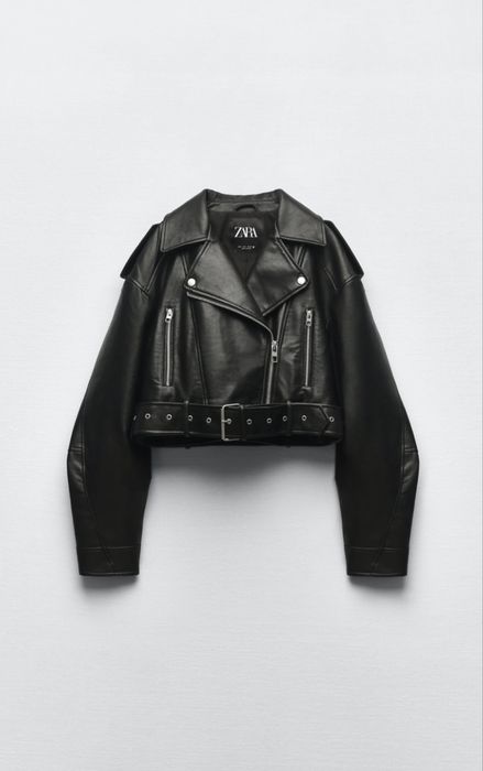 Кожиная куртка , новая Zara