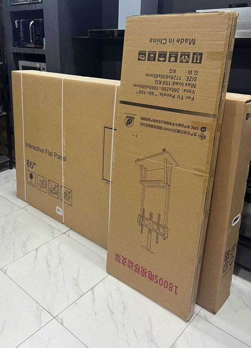 Интерактивный Панель 98/86/75/65/55 Android/Windows со СКЛАД +Доставка