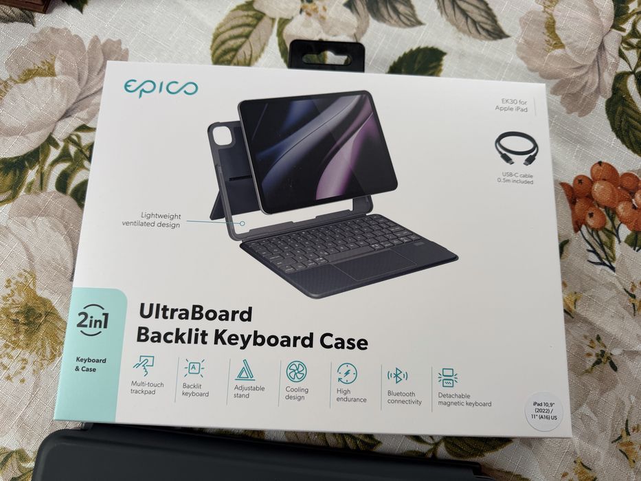 Keyboard & case for iPad