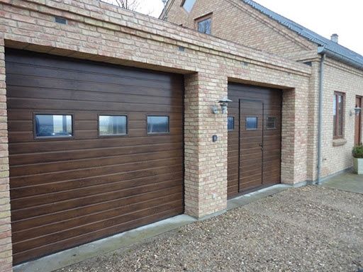 Гаражные секционные ворота