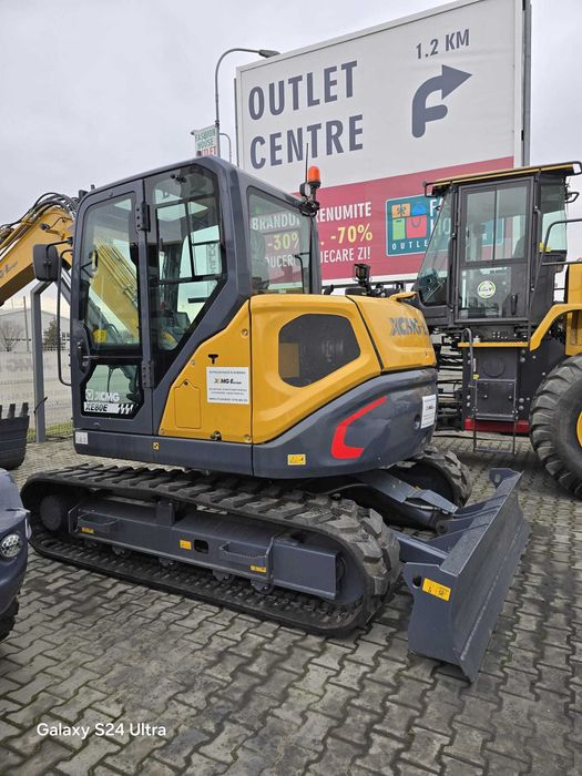Midiexcavator pe senile XCMG XE80E, 9,5 tone  (NOU - STOC )