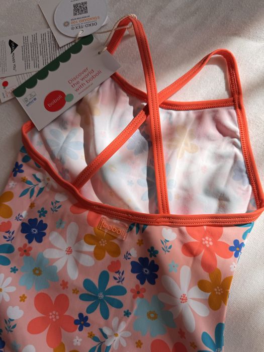 Нов бански Boboli за бебе момиче 98 рязмер