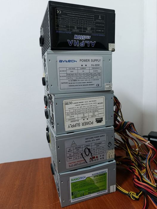 Блок питания 3шт 400W 450W