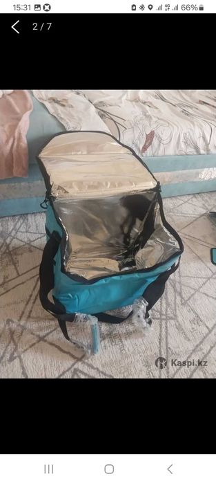 Термосумка для курьера Wolt