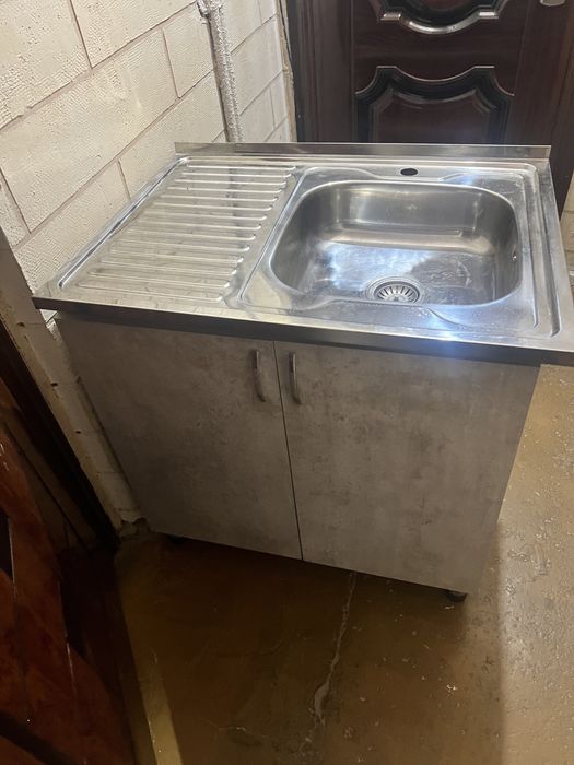 мойка с тумбой не ржавеющее