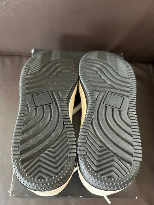 REPLAYWhite/Beige Leather Trainers  Кожени Нови