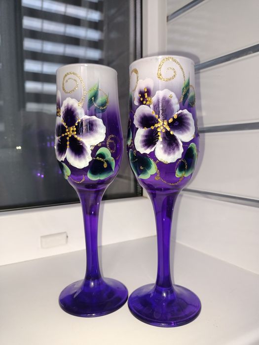 Фужеры красивые набор бокалы