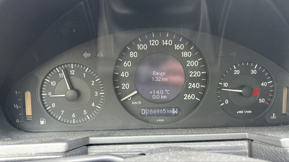 Vand mercedes w211 2003