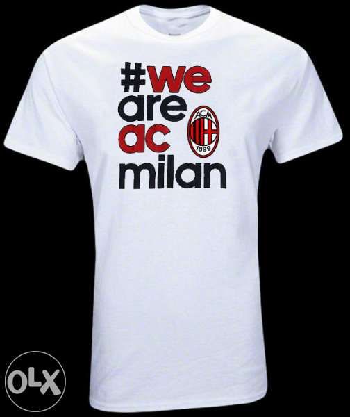 Фен Тениска на Милан с Ваше Име и Номер!Футболна тениска AC MILAN!