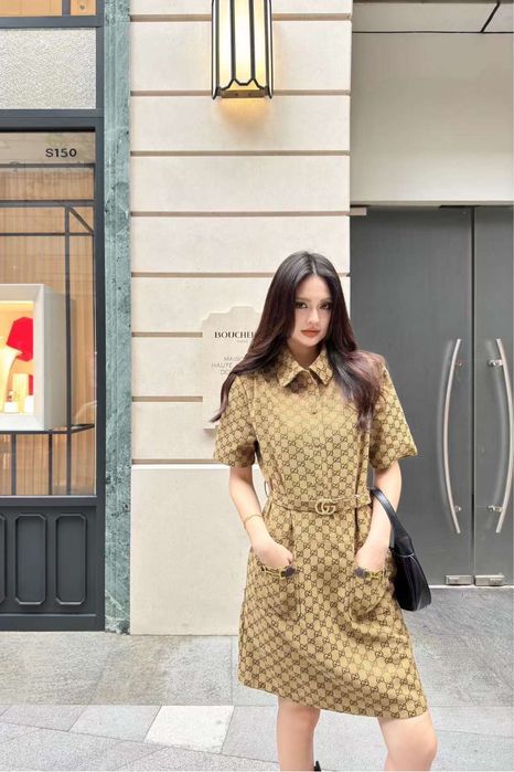 GUCCI новый платье всем оригинал,размер M，L