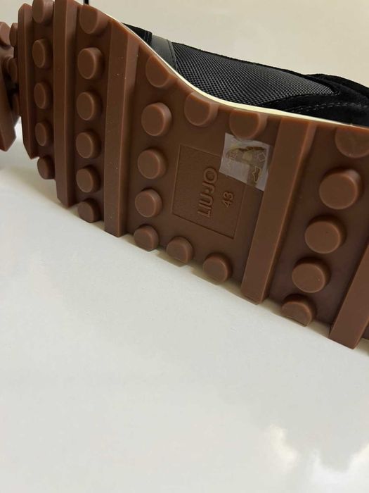 Нови мъжки маратонки LIU JO - BLACK/OFF WHITE в черно, 43