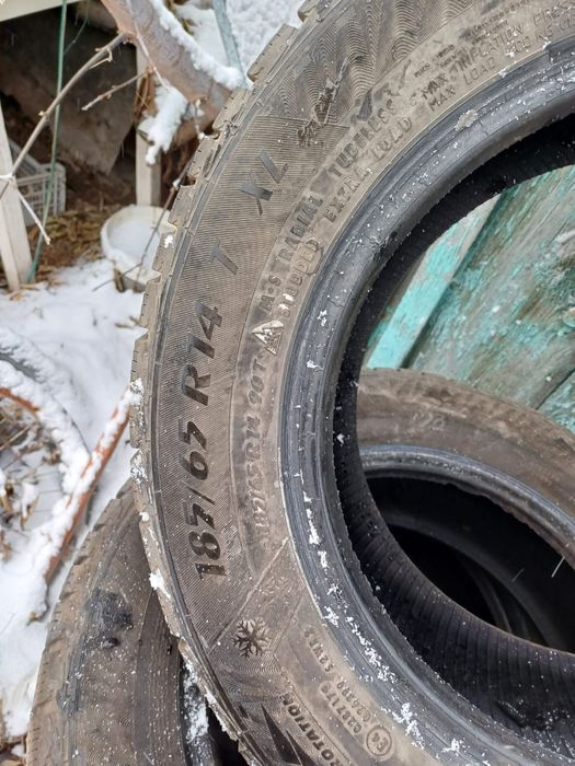 Продам зимние шины на 14