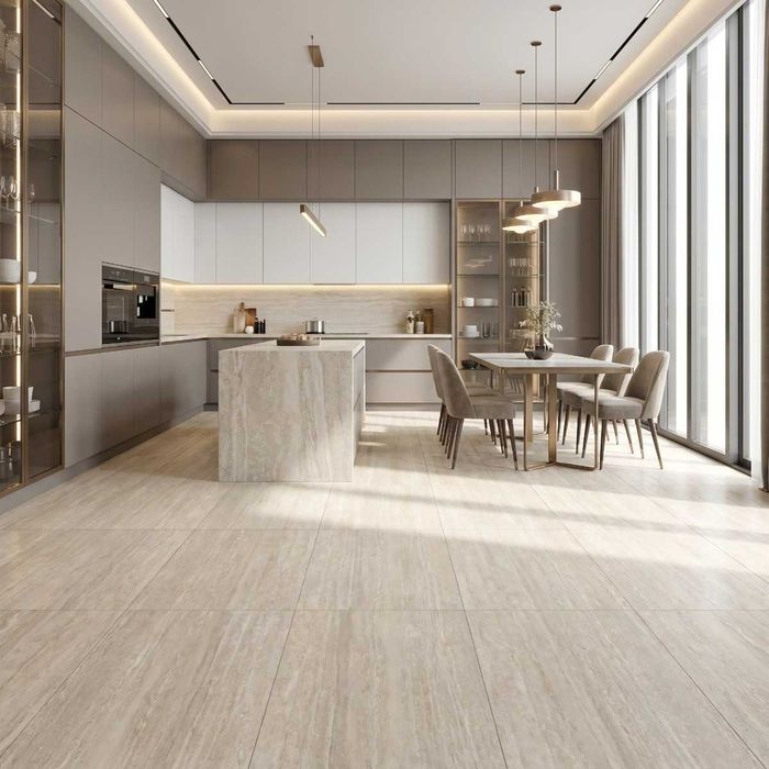Gresie portelanata Treva Ivory F P 600X1200X8 R Mat 1L