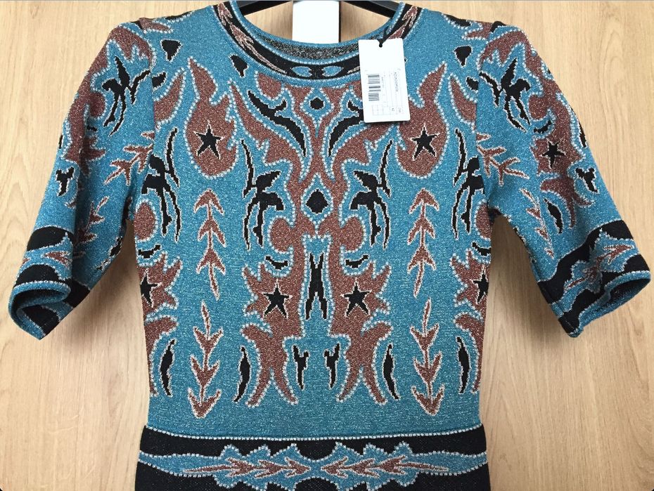 Къса плетена рокля M Missoni, XS - S, нова