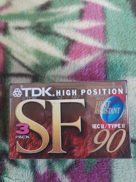 TDK SF90 3 Pack Casete Audio Crom
