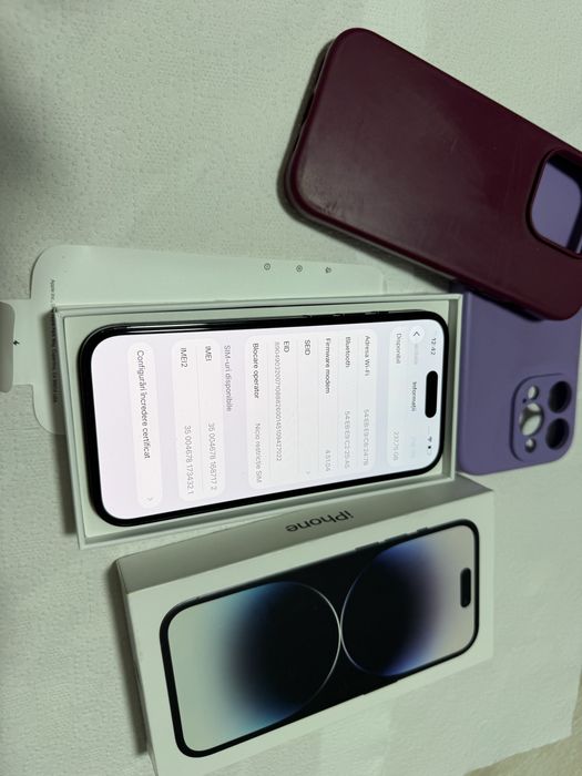 Iphone 14 pro 256 gb space black