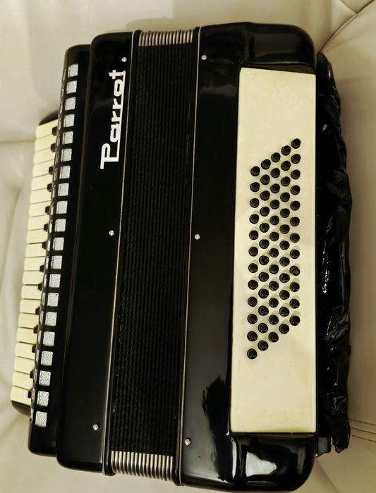 Acordeon Parrot cu 60 de bași negru