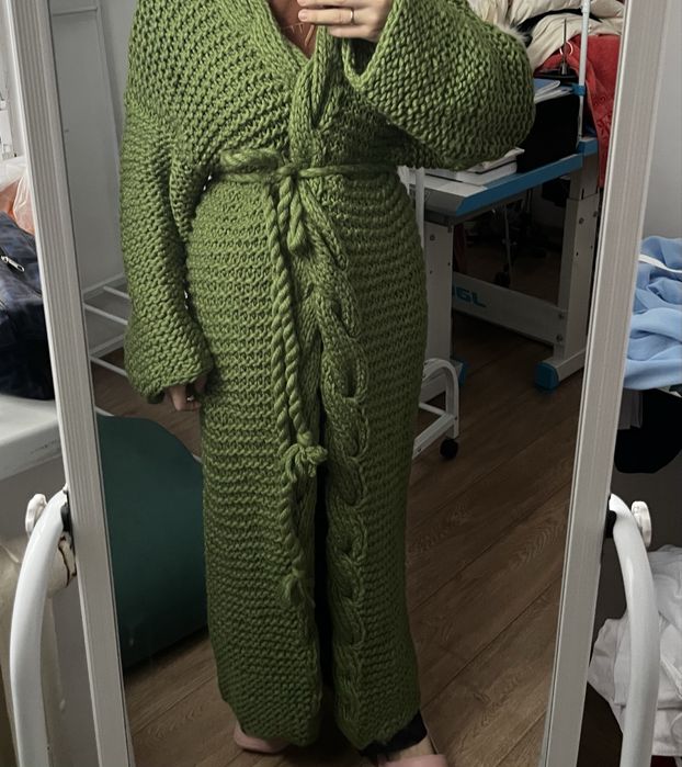 Кардиган б/у заказбен тоқылған