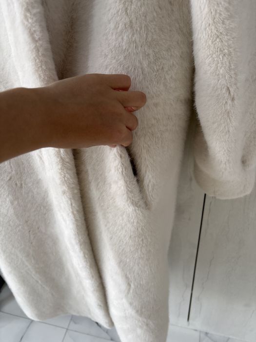 Шуба с шапкой элитный