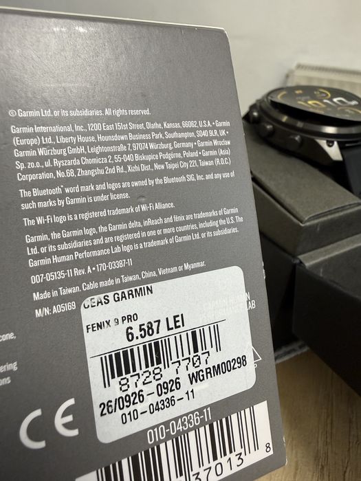GARMIN Fenix 9 PRO 47mm