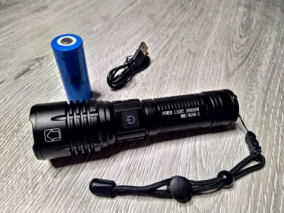 Lanterna Profesionala cu led tip laser mmc-m168-2, Camping, Vanatoare