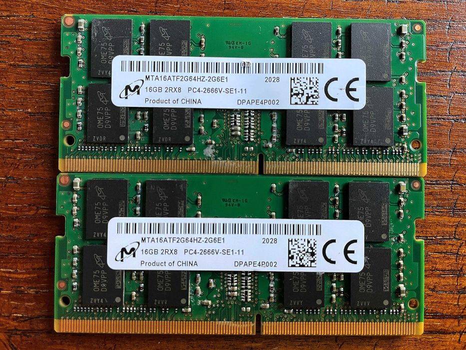 Продавам памет за лаптоп DDR5 и DDR4