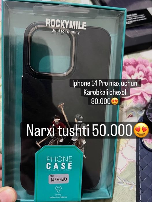 Iphone 14 Pro max uchun chexol