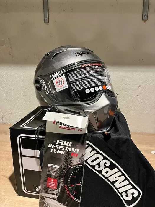 Casca moto SIMPSON Darksom si Venom XS,S,M,L,XL