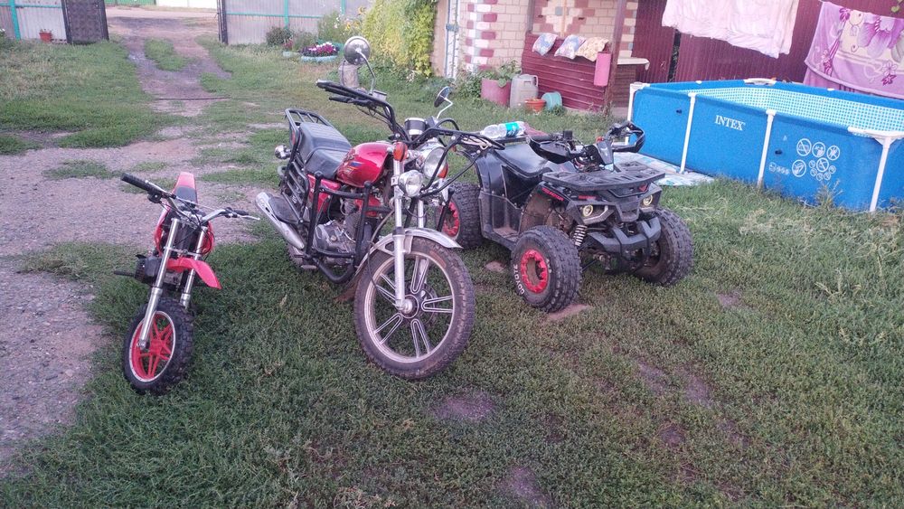 Детский мотик,на ходу