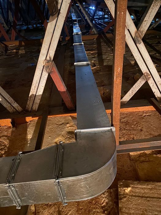 Установка вентиляции