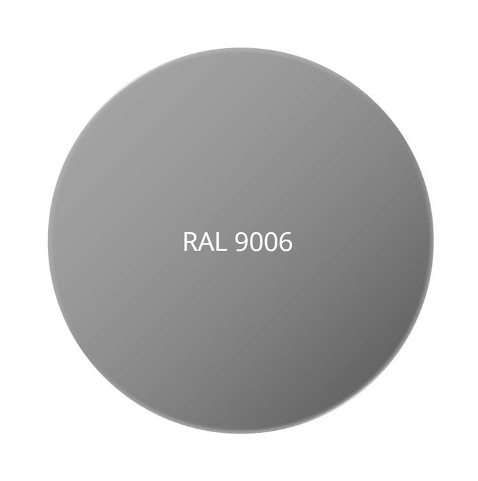 Порошковая матовая электростатическая краска (RAL 9006)