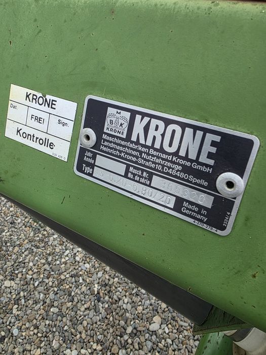 Grebla dubla de strans fan  krone ks 6.20 6.80