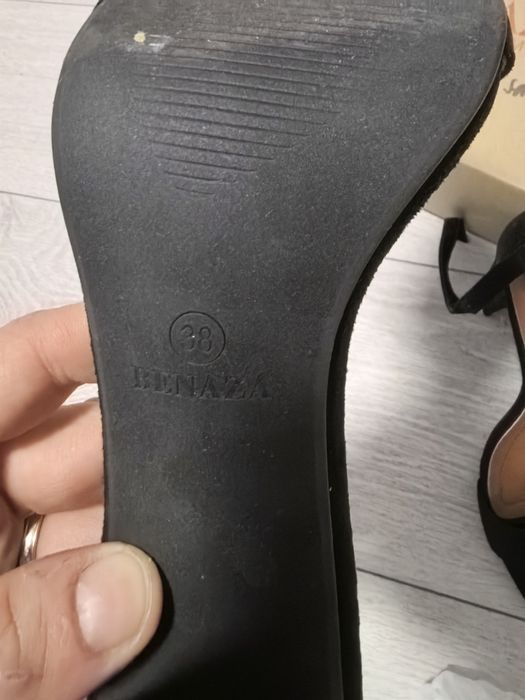 Sandale piele întoarsă Benaza premium