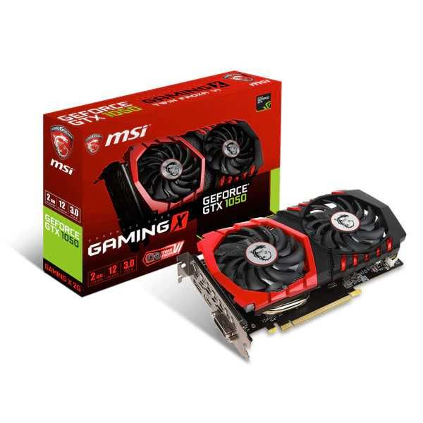Placa video MSI GTX 1050 GAMING X 2GB HDMI DVI noua sigilata