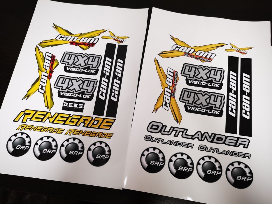 4+1gratis Stickere Monster Ktm Honda Kawasaki Can Am Yamaha Suzuki