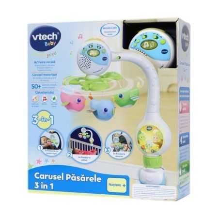 Carusel Muzical 3 in 1 interactiv 0m+, Vtech, Pasarele