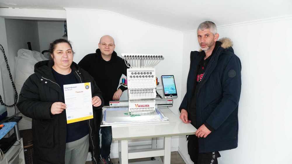 Бродировъчна машина Едноглава 350 мм. х 500 мм. Нов модел