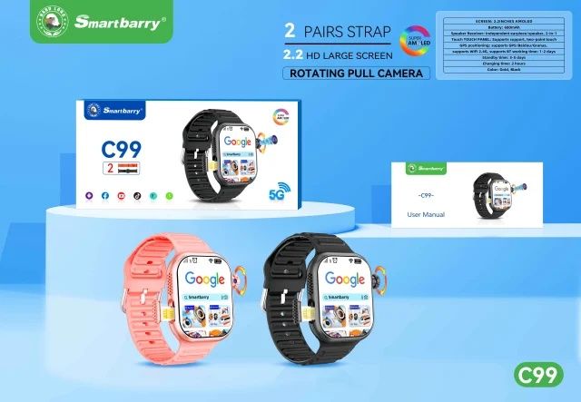 Smartbarry C95, C96, C99,C99 Plus, Android Sim kartali soat,Смарт часы