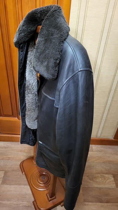 Куртка кожаная Boss