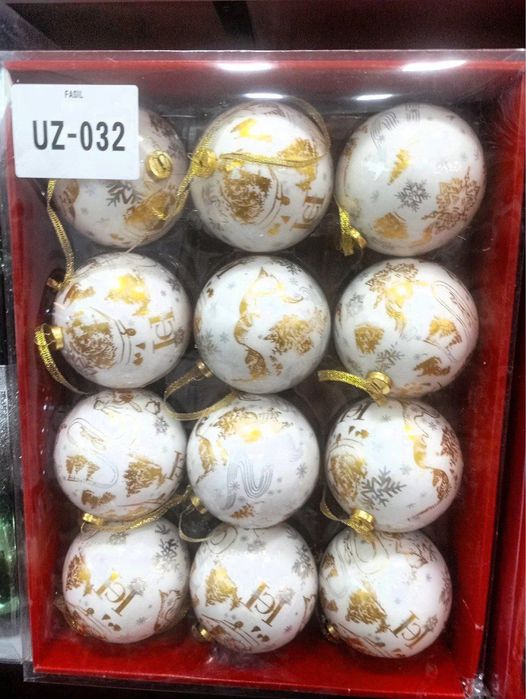 Новогодние шары на еклу