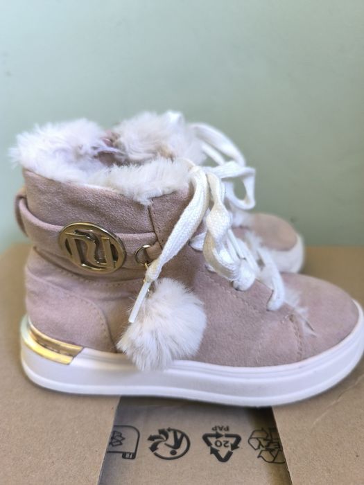 River Island, боти за момиче, топли и пухкави, номер 26,5