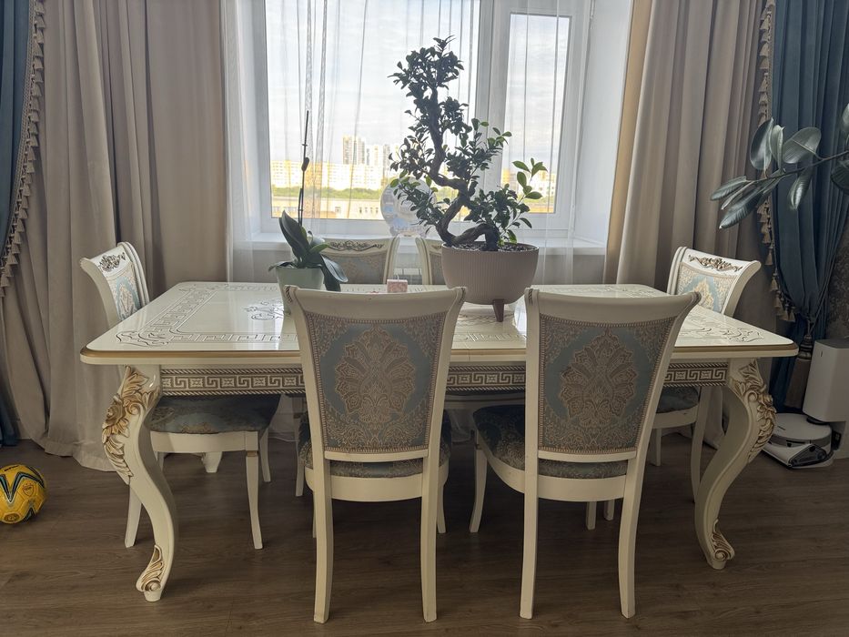 Продам стол + 6стульев