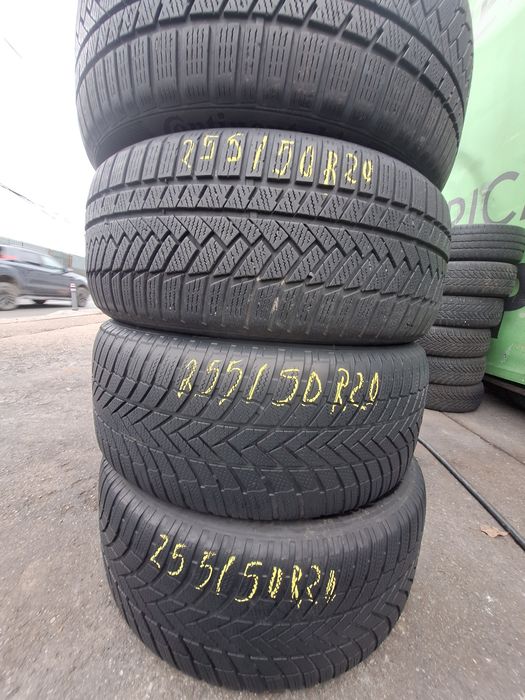 4 anvelope iarna 255/50r20 Continental/ Bridgestone Montaj Gratis