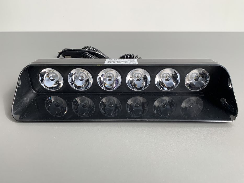 Stroboscop auto LED parbriz, albastru - S6